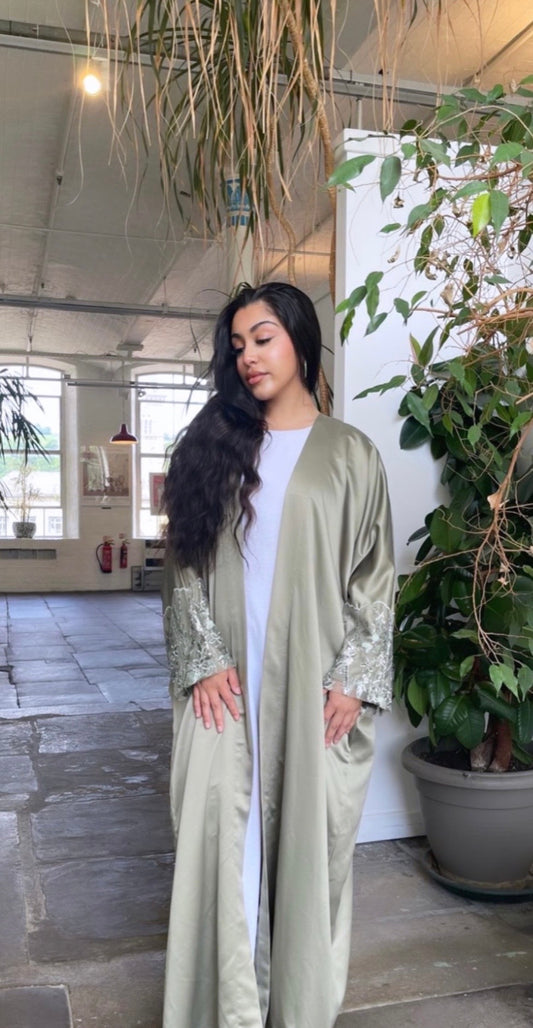 Olive abaya